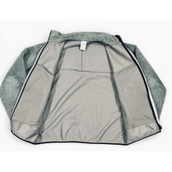 Patagonia Mens Large Retro-X Jacket Coat Deep Pile Fleece Full Zip Eucalyptus - Picture 4 of 14